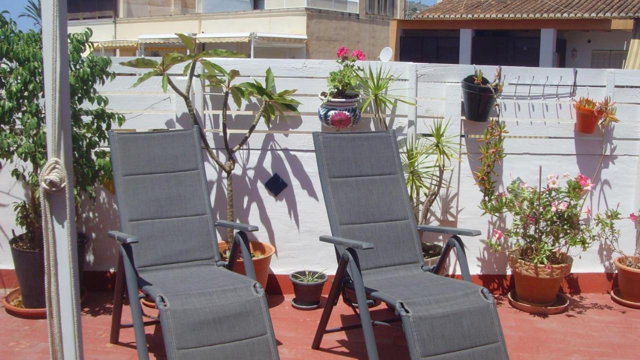 Centrico Atico Apt 100M2 Patio 阿尔姆尼卡 外观 照片