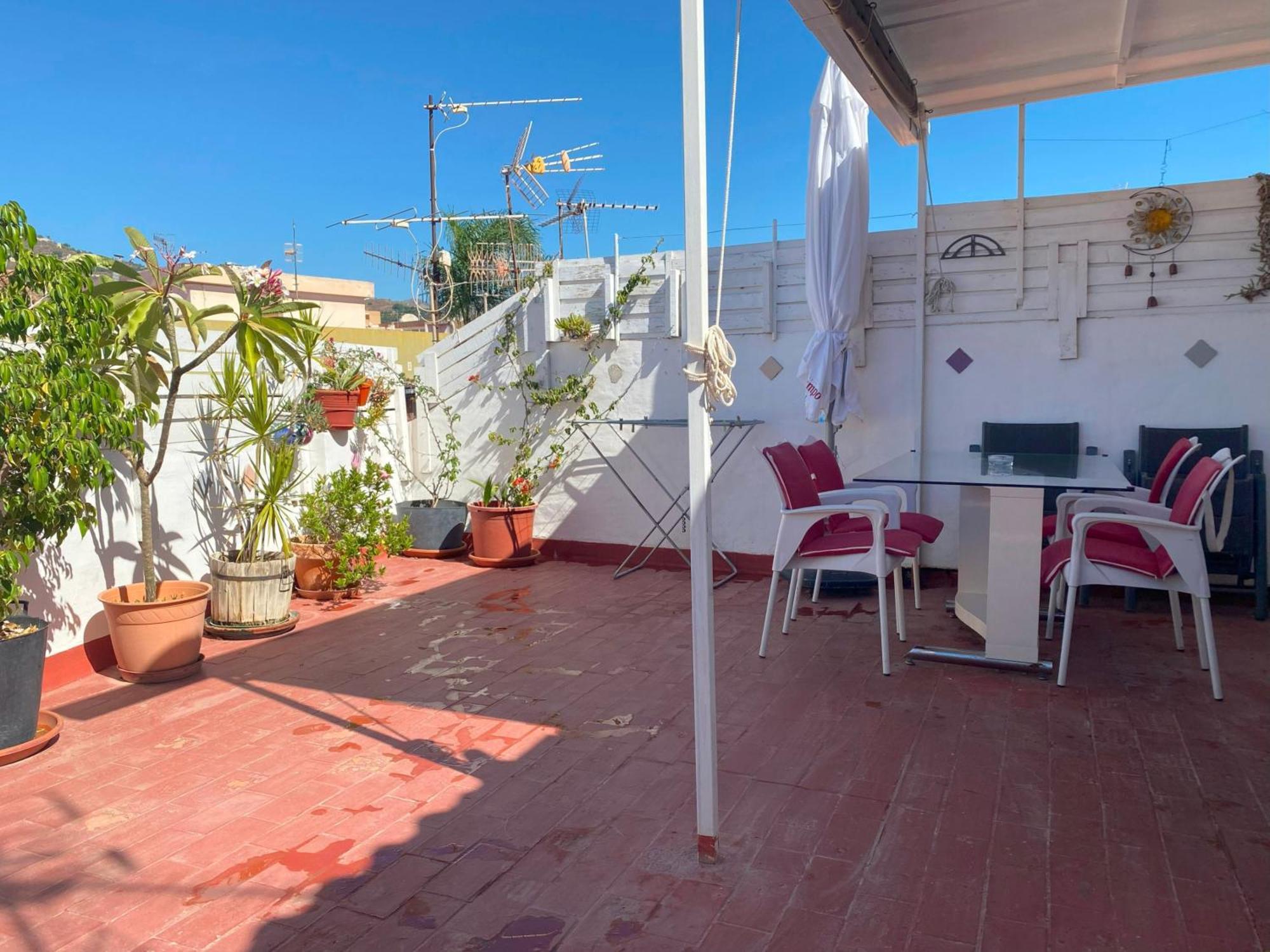 Centrico Atico Apt 100M2 Patio 阿尔姆尼卡 外观 照片